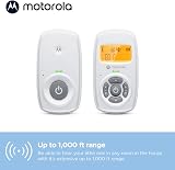 Motorola Nursery AM24 Audio Baby Monitor DECT 300m Range Temperature view 2