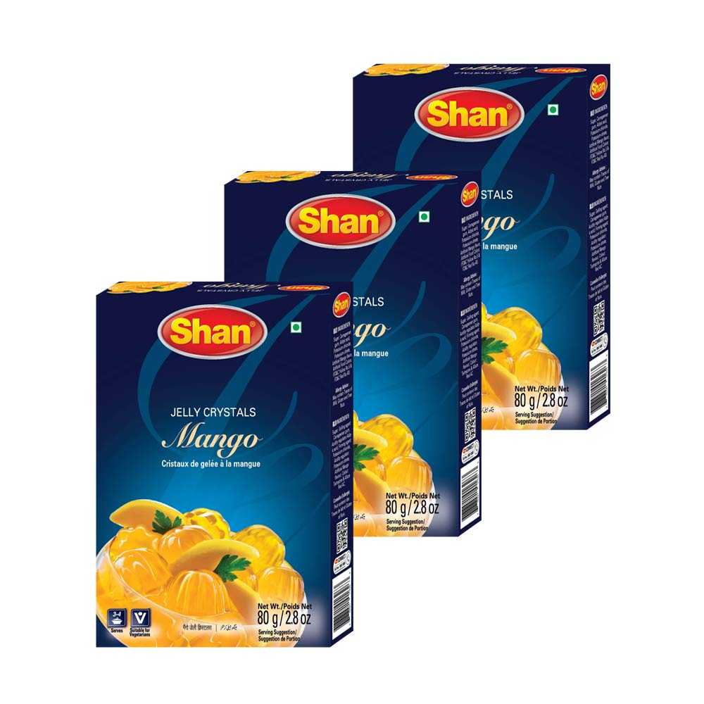 Shan Jelly Crystals Mango 2.82 oz (80g) - Cristaux