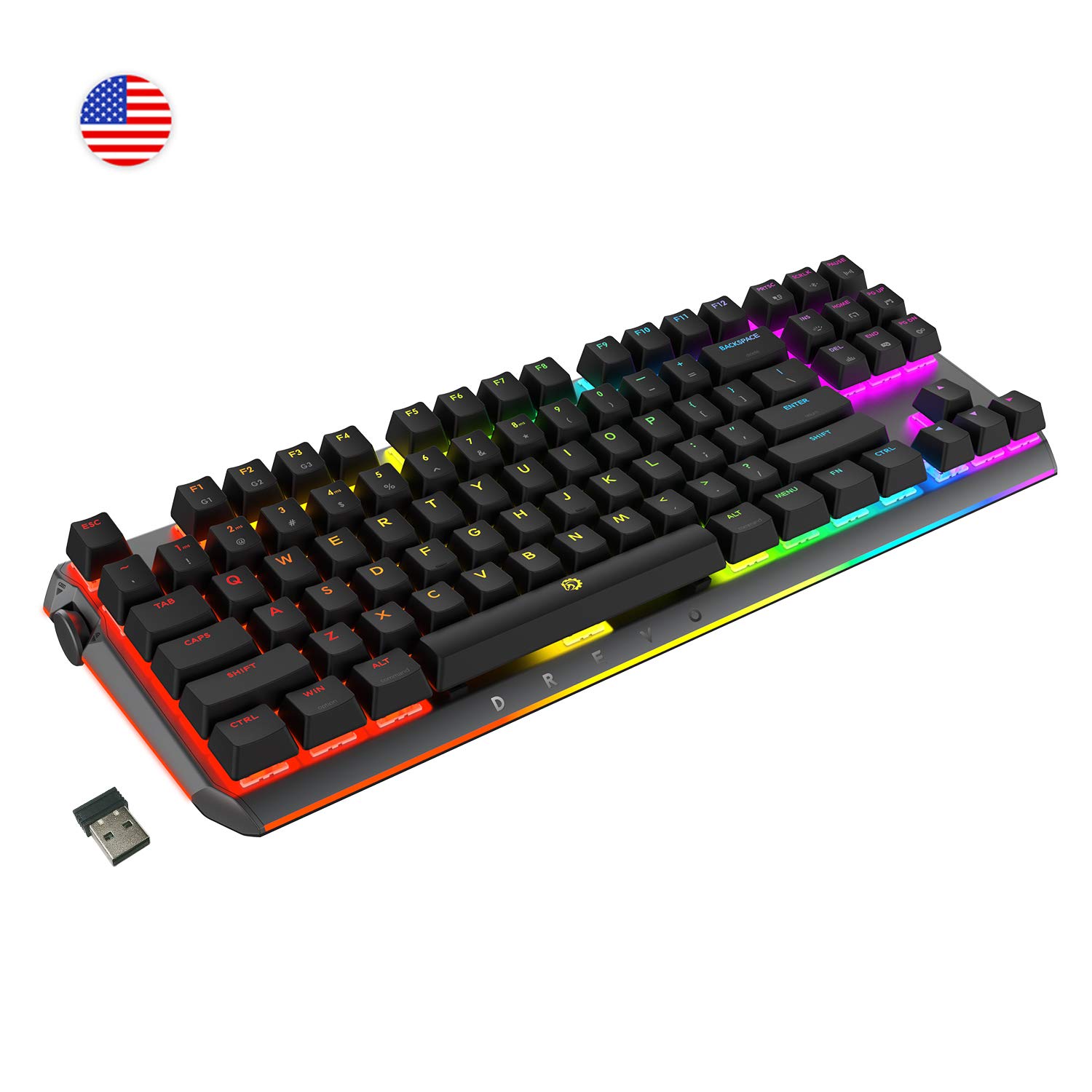 DREVO BladeMaster PRO Cherry MX Black Wireless 2.4G