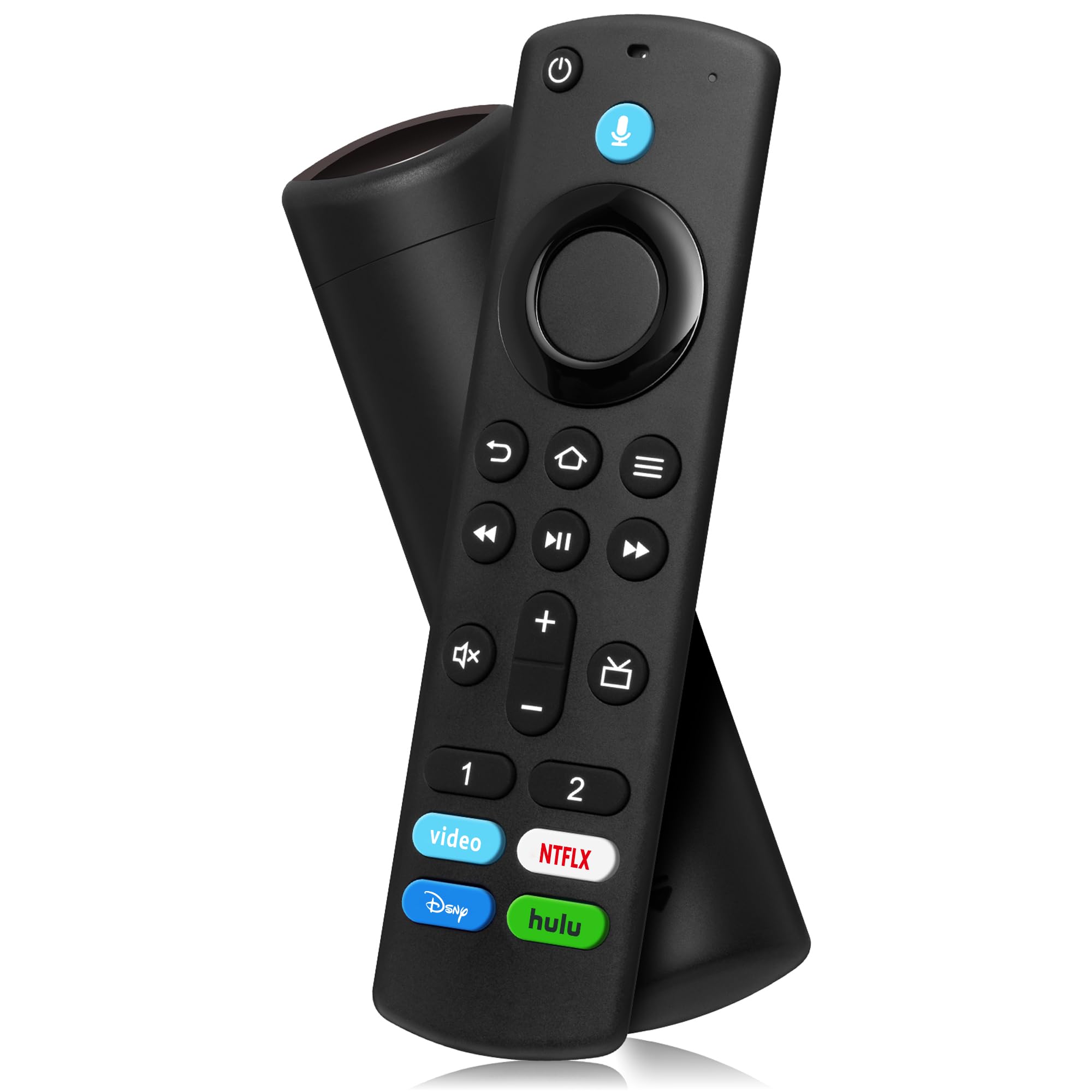 Photo 1 of Replacement-Voice-Remote fit for Fire AMZ TVs Cube,TV Stick Lite/HD,TVs Stick 4K/4K Max(1st/2nd Gen),Smart TVs (3rd Gen),and for Insignia/Toshiba/Pioneer Smart TVs