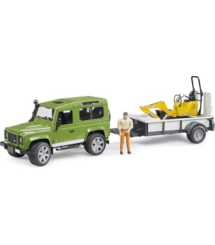 Amazon.com: Bruder Toys Land Rover Defender Station Wagon