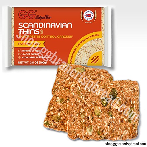 GG Scandinavian Thins with Pumpkin Seeds 10 pack Food, Beverages