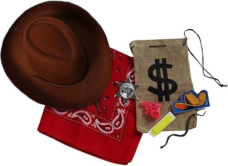 kids cowboy hat party favors