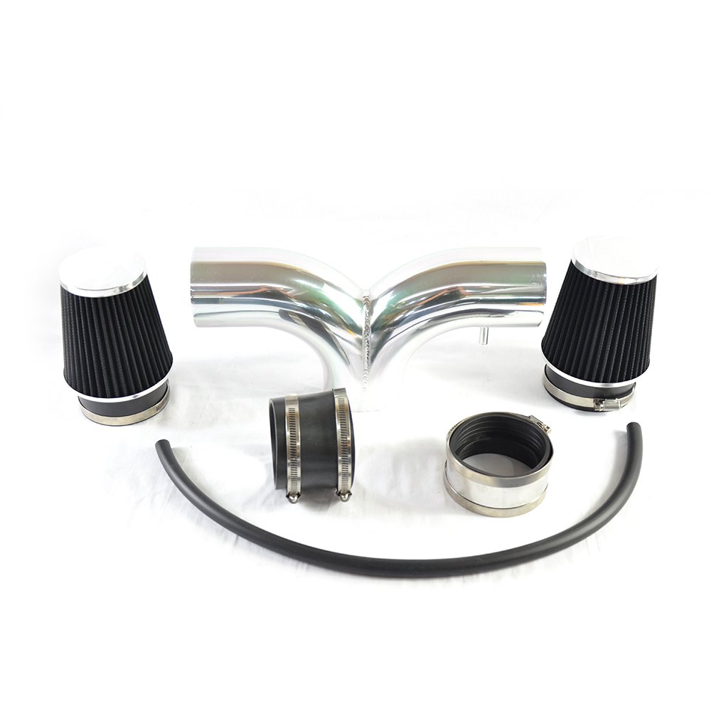 Double-barrelled Intake Pipe Performance Cold Air Intake Induction Kit With  Filter for 2000-2002 Dodge Dakota & Durango | 1999 2000 2001 2002 2003 2004  Jeep ...