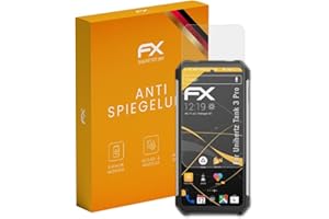 atFoliX Screen Protector compatible with Unihertz Tank 3 Pro Screen Protection Film, anti-reflective and shock-absorbing FX Protector Film (3X)