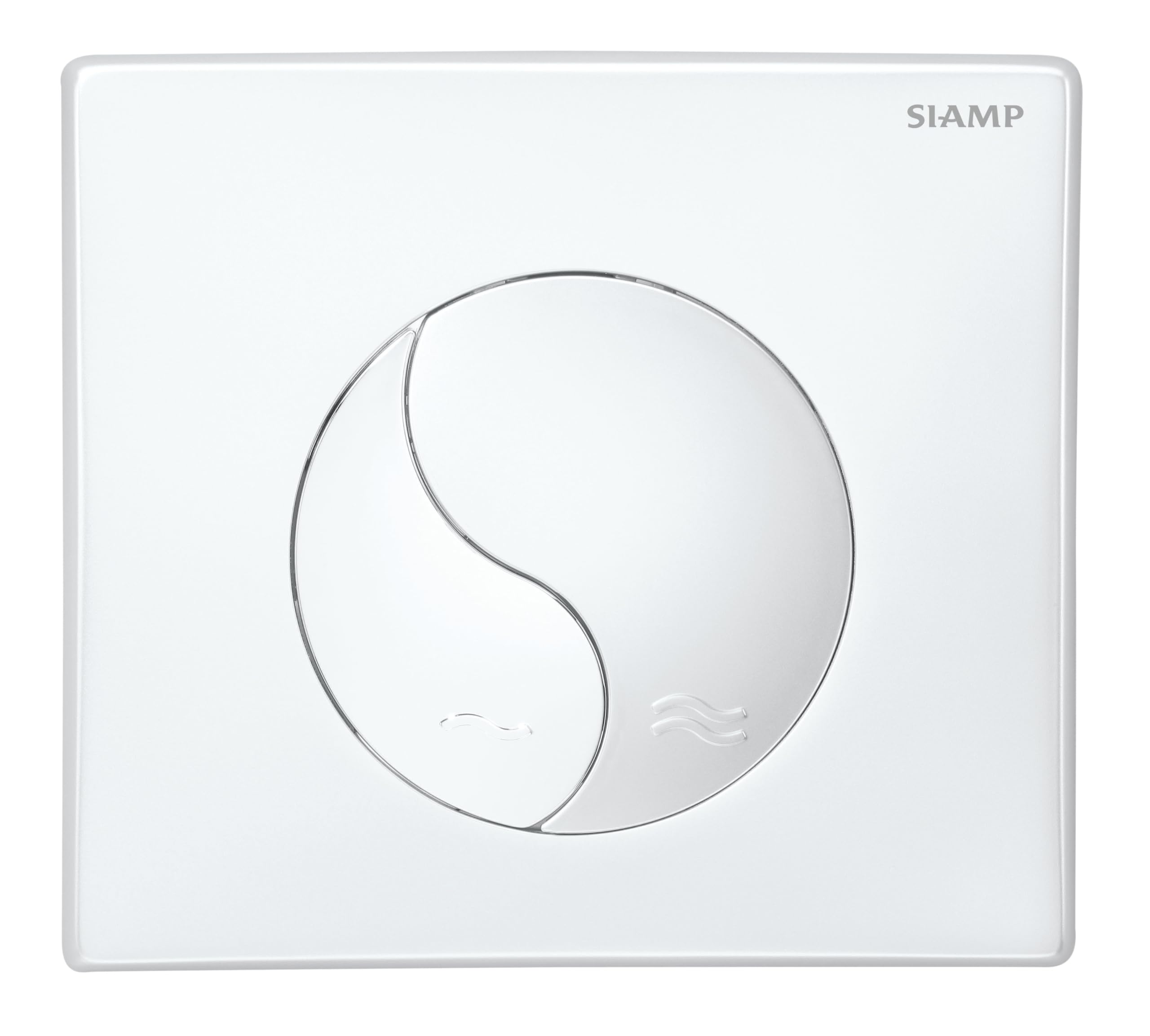 Siamp - White Yin Yang Plate
