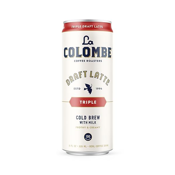 LA COLOMBE TRIPLE DRAFT LATTE, 11 FL. OZ., SINGLE CAN
