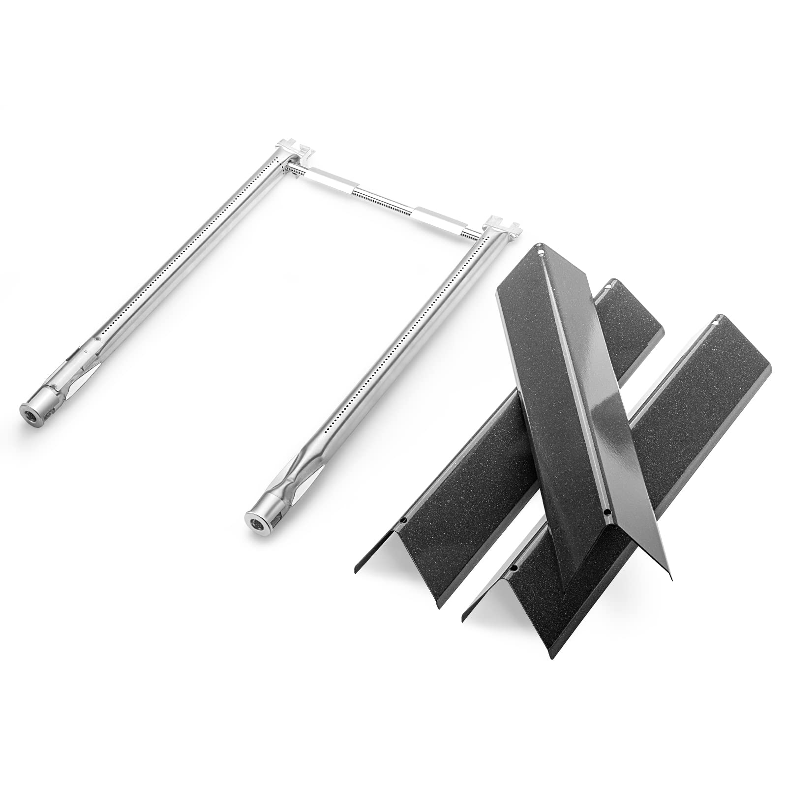 通用 Spare Parts for Weber Spirit 200 with Front Control, Weber Spirit I & II E210, E220, S210, S220, 7635 Flavorizar Bars & 69785 Burner Barbecue