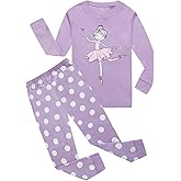 Family Feeling Kids & Toddler Girls Boys Pajamas 2 Piece Pjs Set 100% Cotton Sleepwear