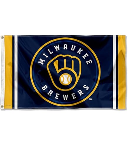WinCraft Milwaukee Brewers Double Sided Garden Flag – 12.5x18 Inches, Polyester, Officially Licensed - View #8
