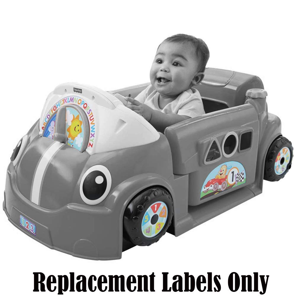 fisher price laugh and learn crawl around car replacement parts