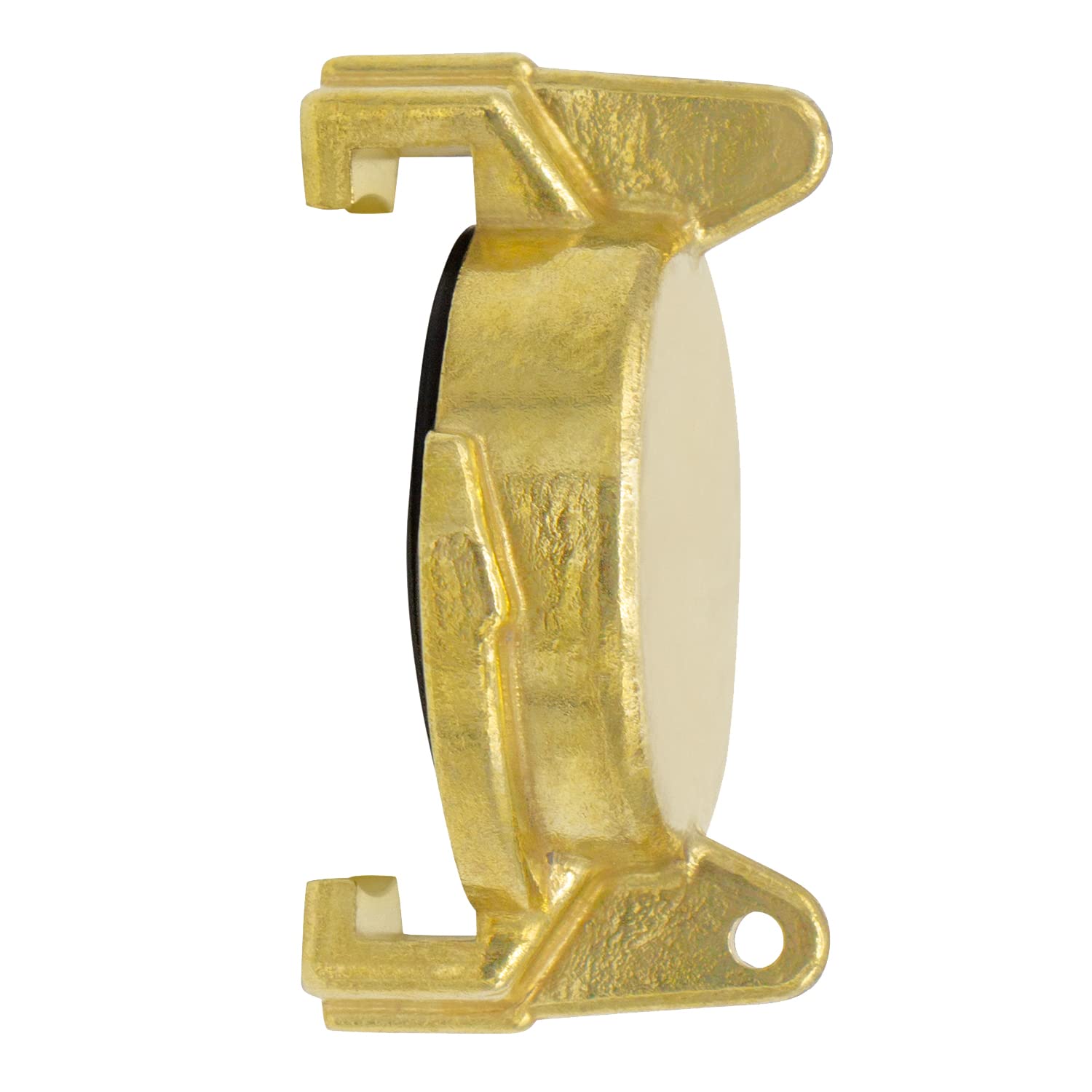 Variosan Quick Coupling Blind Coupling 12371, Universal, Bright Brass, Geka System