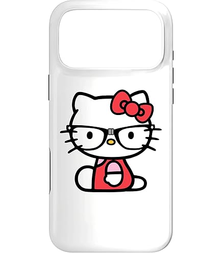 Amazon.com: Hello Kitty Nerd Glasses Case for iPhone 17 Pro Max