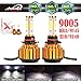 LED Headlight Bulbs 9005 / HB3 LED Fog Light Bulb / 9005 Headlights High Beam Replacement Kit - 12000LM Super Bright 6000K Cool White Car Lighting Accessories