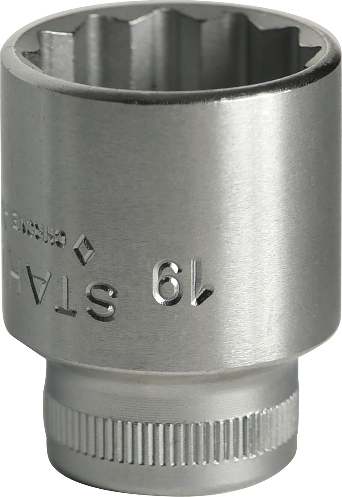 Stahlwille STW4519 3/8-Inch Drive 19 mm Bi-Hexagon Socket - Silver