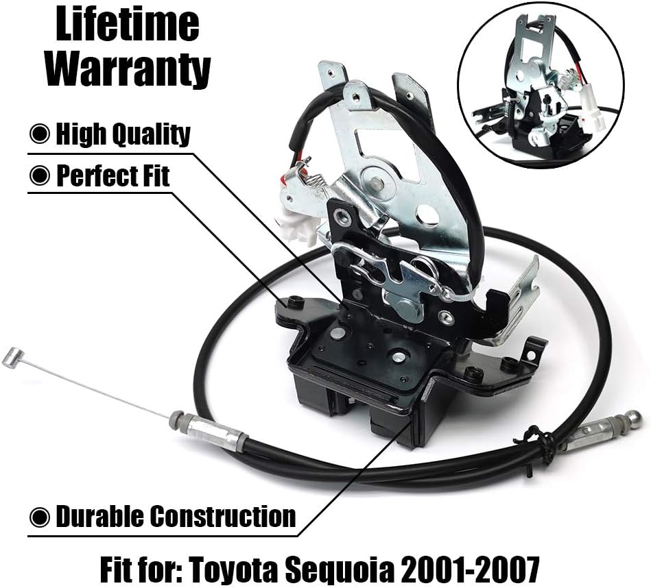 Rear Liftgate Latch Hatch Tailgate Trunk Lock Assy with Actuator for