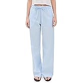 Enza Costa Women's Poplin Resort Pants