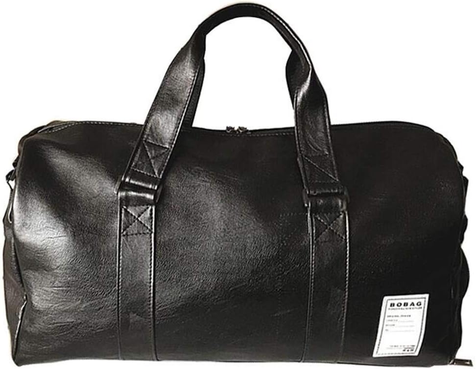 PU Leather Women Large Travel Fitness Yoga Handbag Men Sports Gym Bags