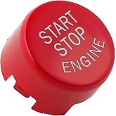 Red Engine Start Stop Switch Push Button Replace Cover for BMW 1 2 3 4 5 6 7 X1 X3 X4 X5 X6 Series F Chassis F20 F21 F30 F31 F48
