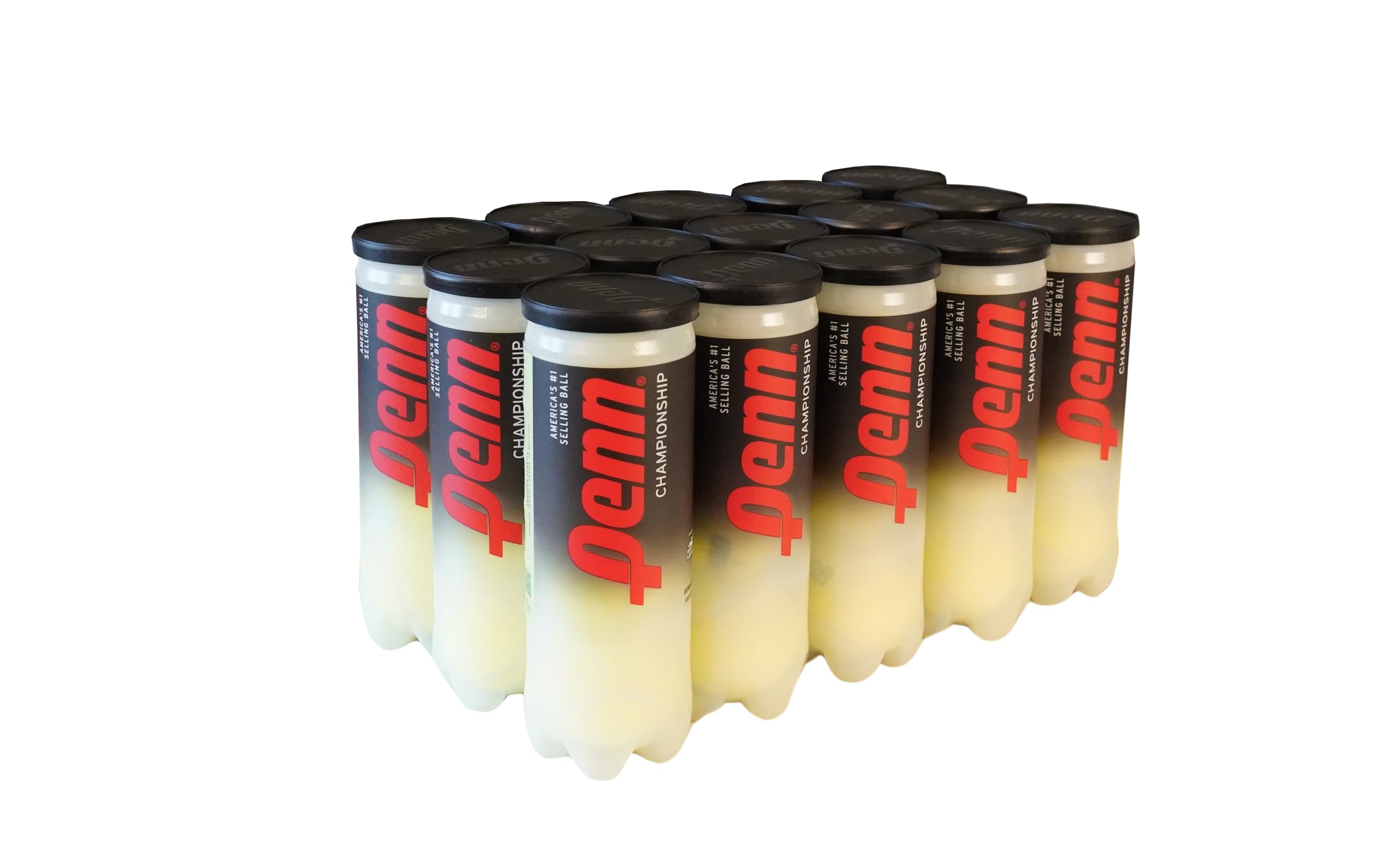 Penn Championship - Extra Duty Felt Pressurized Tennis Balls - 15 Cans, 45 Balls Image