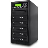 Bestduplicator DVD Duplicator Built-in BD Certified Burner (1 to 5 Target) Copier Tower Replication Recorder + Free Nero Multimedia Suite 10 Essentials CD/DVD Burner Software