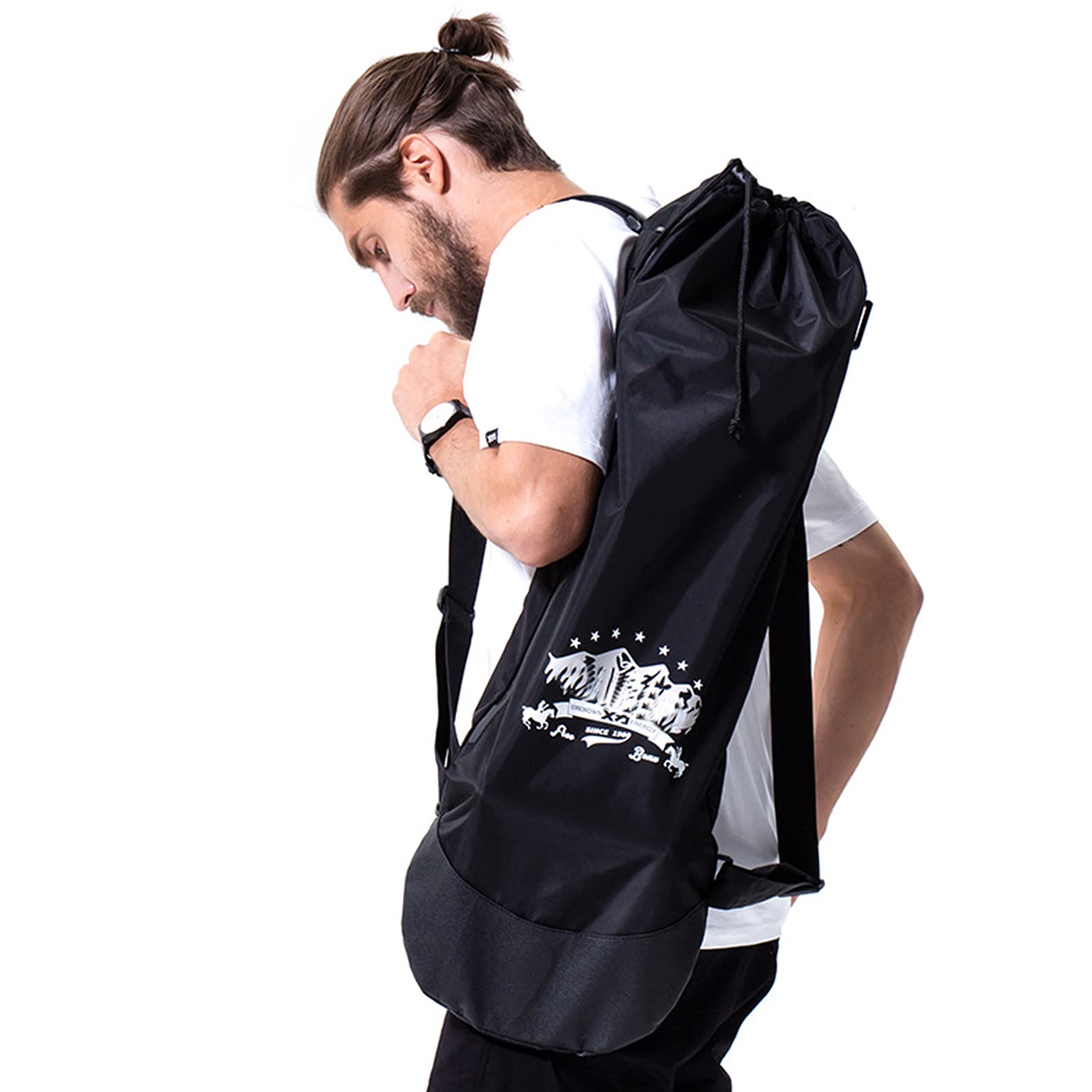 Xxiaojun Skateboard Backpack Bag With Adjustable Shoulder Straps