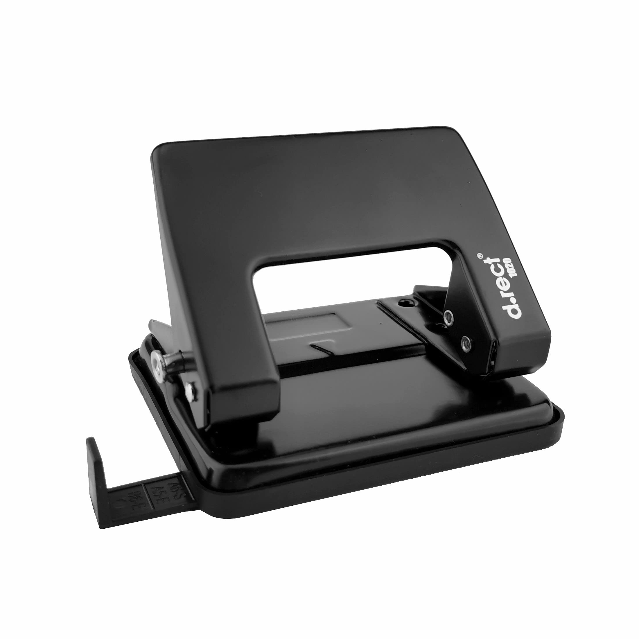 D.RECT 1020 Hole Punch Stop Rail with Format Specifications, 20 Sheets, Color May Vary