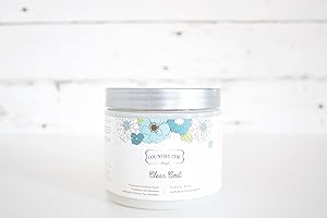 COUNTRY CHIC PAINT Clear Coat Pint (16oz) - Eco-Friendly Clear Satin Sheen Top Coat for Chalk Style Wood Furniture Paint, Non-Yellowing Waterproof Finish, Easy Application