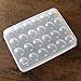 Eslite Covered Egg Holder,Eggs Dispencer for 24 Eggs - Clear