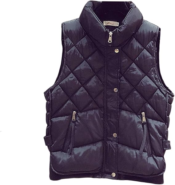 Amazon ショート ベスト レディース 秋 冬 軽量 ライトダウン 無地 シンプル クロスデザイン アウター トップス ダウンベスト レディース ベスト ダウン ライトダウン 軽量ダウン 暖かい コートイン コンパクト インナー ベスト 通販