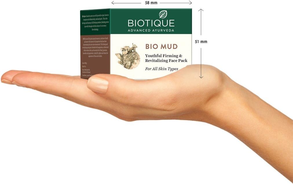Bio Mud Ageless Firming and Revitalizing Face Pack For All Skin Types, 75 g (Pack of 1) - Image 3
