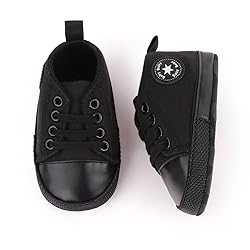 KKIIDDSS Unisex Baby Girls Boys Canvas High-top