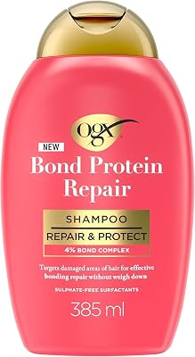 Shampooing Bond Protein Repair Cheveux secs et abîmés, 385 ml