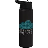 Software Engineer, Programming, Computer Developer, Programmer Stainless Steel Insulated Water Bottle