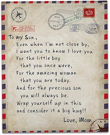 Jssj Coperta In Pile Da Cartolina Con Lettere A Mia Figlia Coperta Da Papa O Mamma Coperta Per Casa In Pile Coperta In Peluche Grigio Chiaro Coperta Morbida In Microfibra B Amazon It