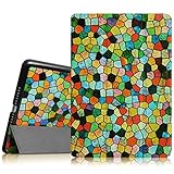 Fintie iPad Air SmartShell Case - Stained Glass Mosaic Style Ultra Slim Lightweight Stand with Smart Cover Auto Wake / Sleep for Apple iPad Air (2013 Model)