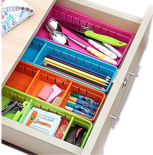 Vahome Drawer Storage Drawer Dividers Plastic Drawer Tidy Very