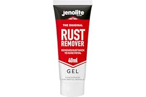 JENOLITE Original Rust Remover Naval Jelly | Concerntrated Rust Destroying Treatment | Removes Rust Back to Bare Metal | 40g (1.3 fl oz)
