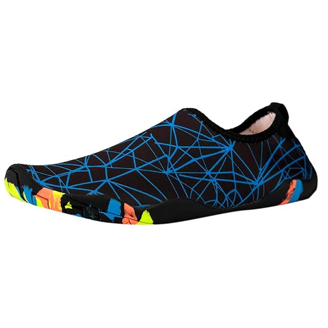 Xmiral Wasserschuhe Aqua Schuhe Paare Gummisohle Barfuß Rutschfest Strandschuhe