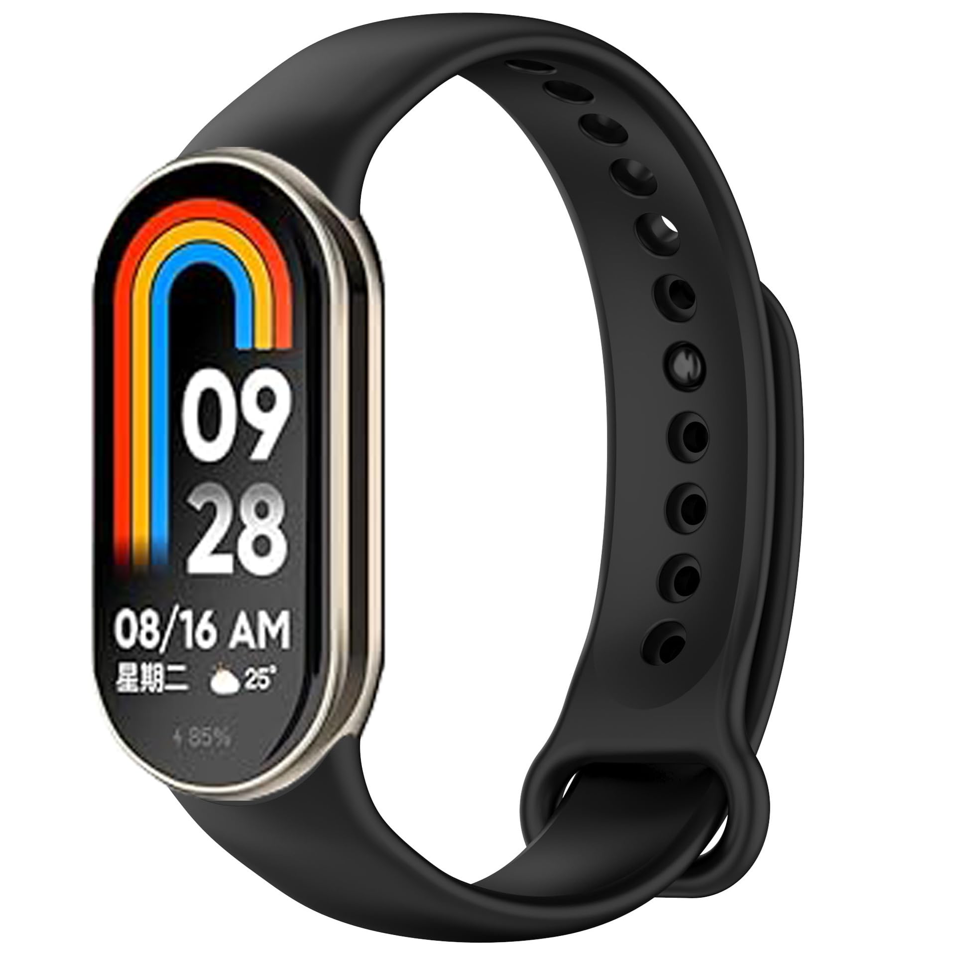 FYISWHO Replacement Band Silicone for Xiaomi Smart Band 10/8, Bracelet Sport Watch Strap for Xiaomi Smart Band 9