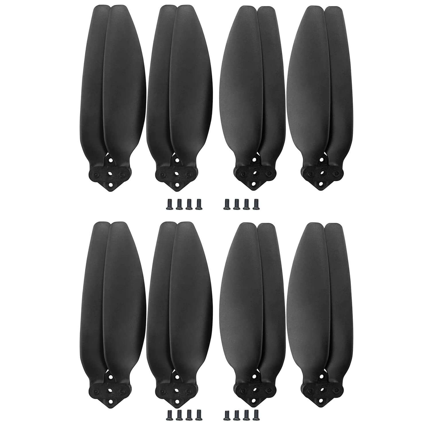 Photo 1 of MOONZON 8PCS Propellers for HS720G HS720R Brushless Aerial Photography Quadcopter RC Drone Spare Blades