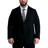 Haggar Mens Jmh Premium Stretch Tailored Fit Suit Separate Pants and Jackets (Big & Tall Sizes)