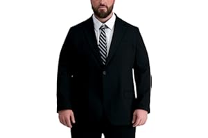 Haggar Mens Jmh Premium Stretch Tailored Fit Suit Separate Pants and Jackets (Big & Tall Sizes)