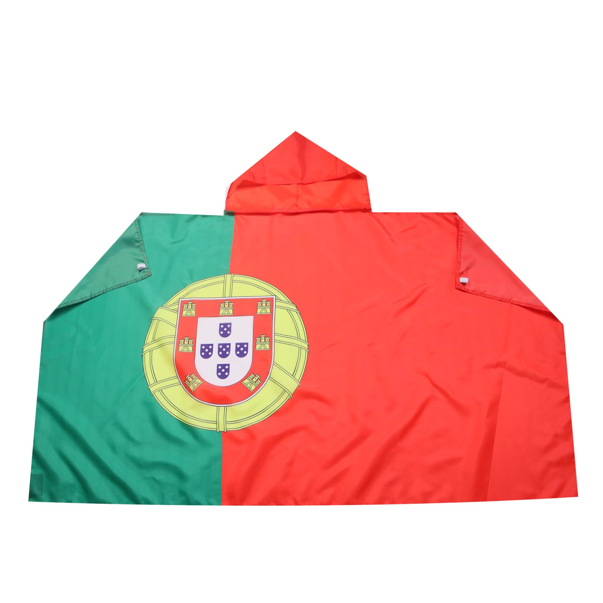 AZ FLAG - Portugal Body Flag - 3x5 Ft - Portuguese Cap Flag - 100% Polyester with Inegrated Sleeves and Hood - Vivid Colors - 3' x 5' Feet - 150x90 Cm