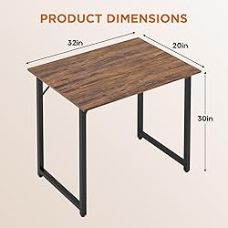 PayLessHere | 32 Inch Computer Desk | Vintage