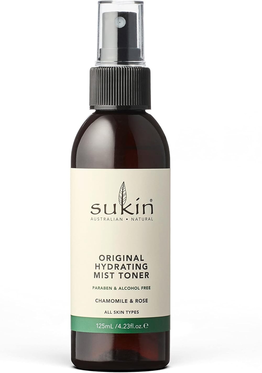 Sukin Signature Hydrating Mist Toner 125ml Alcohol Free Rosewater Chamomile