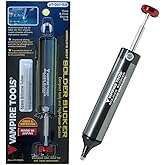 VAMPLIERS Premium Solder Sucker Made in Japan Heavy Duty Desoldering Pump High Power Vacuum Suction