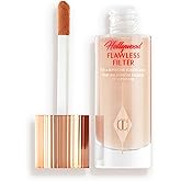 Charlotte Tilbury Hollywood Flawless Filter - Multi‑Use Makeup Primer, Complexion Booster & Illuminating Liquid Highlighter with Sheer Coverage - Smooths & Blurs Skin