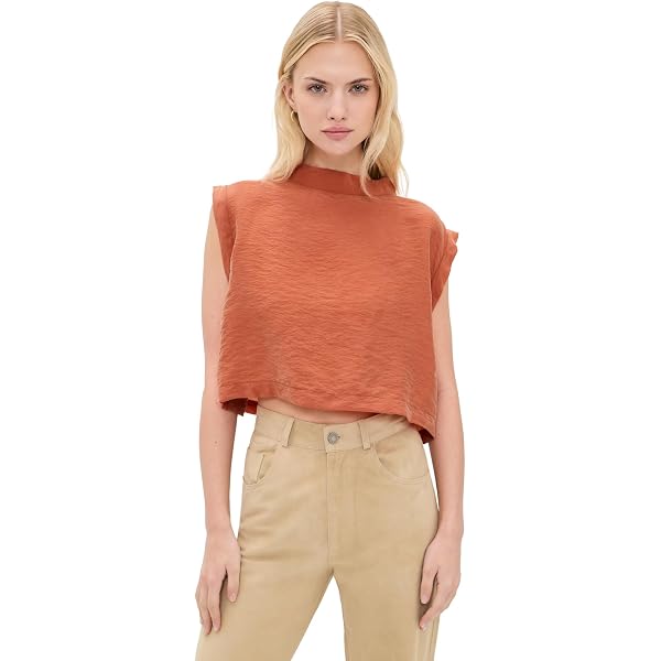 Rachel Comey Women's Relent Top, White, XS at Amazon Women's