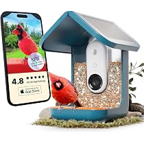 Amazon.com : Bird Buddy Pro Solar Smart Bird Feeder with Camera ...